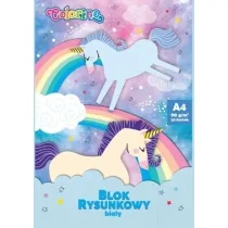 Patio Colorino Blok Rysunkowy Biay A4/20k 90g - Unicorn