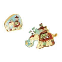 Puzzle konturowe 37 el. S�o� Scratch