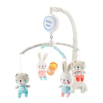 Karuzelka nad eczko Misie i krliczki melodia Baby Mix