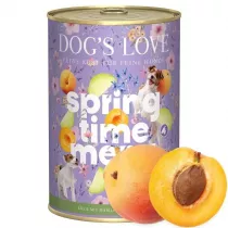 Dogs Love Springs Menu Ziege - kozina z morelami i kalarep 400 g
