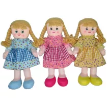 Lalka pluszowa 30cm L0406 1szt.mix