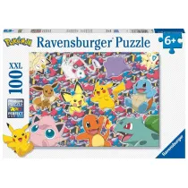 Puzzle dla dzieci 100 el. 2D Pokemon Ravensburger
