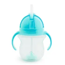 Kubek Munchkin niekapek ze s�omk� 207ml niebieski