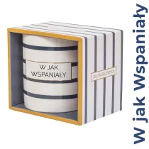 Be-Happy Gifts Kubek prezentowy W jak Wspania�y