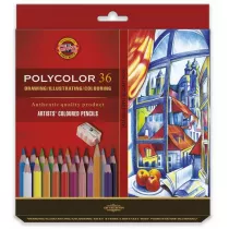 Koh-I-Noor Kredki o��wkowe Polycolor 36 szt.