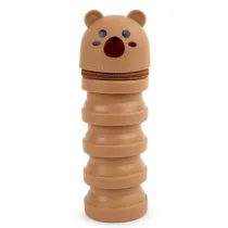 Fandy Pi�rnik etui Silica br�zowy
