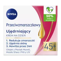 Nivea Przeciwzmarszczkowy+ ujdrniajcy krem do twarzy 45+ 50 ml