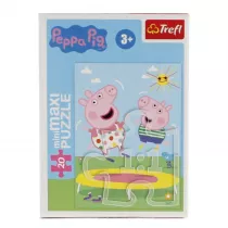 Puzzle 20 el. miniMaxi Beztroski dzie Peppy 2 Trefl