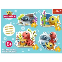 Puzzle 4w1 Baby Classic. Rybka MiniMini Trefl