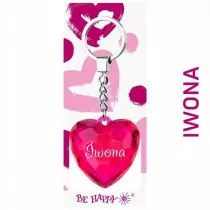 Be-Happy Gifts Brelok Serce Iwona