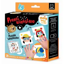 Ma�y mi� to lubi  Przeciwie�stwa. Puzzle   ksi��eczka 3