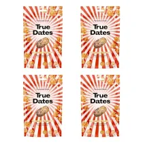 True Dates Daktyle Caramel Popcorn Zestaw 4 x 100 g