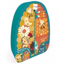 Puzzle dwustronne 40 el. XL Pszczo�y i Ul Scratch