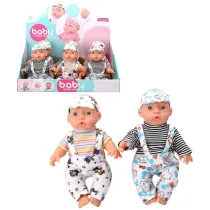 Lalka bobas w ogrodniczkach MIX Trifox
