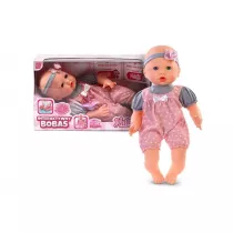 Lalka Natalia bobas mimiczny ze smoczkiem 41cm Artyk