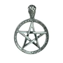 Sotis Pentagram Tybeta�ski, oksydowany Ag925, 6,7g