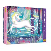 Jednoroce. Ksika + puzzle Wilga Play