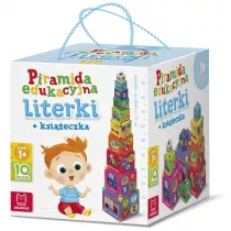 Piramida edukacyjna. Literki + ksieczka