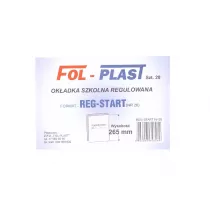 Fol-Plast Okadka na podrcznik regulowana NR 26 20 szt.