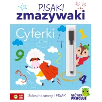 Pisaki zmazywaki. Cyferki