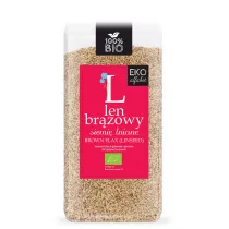 Eko Alfabet Len brzowy (siemi lniane) 400 g Bio