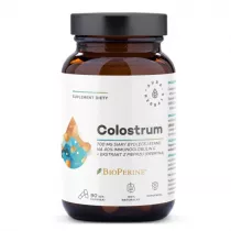 Aura Herbals Colostrum 700 mg + Bioperine - suplement diety 90 kaps.