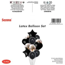 Zestaw balon�w. 30/46 centymetr�w. 12 sztuk