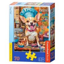Puzzle 70 el. Dog Chef Castorland