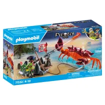 Playmobil Pirates Walka z ogromnym krabem 71532