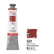 Rosa Farba olejna burnt sienna 521 45ml