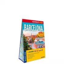 Comfort! map Barcelona midi 1:20 000 plan miasta