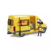 MB Sprinter DHL z figurk kuriera i z akcesoriami