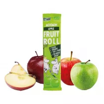 Moomin elki w paskach do rolowania Fruitroll, jabko 12 g Bio