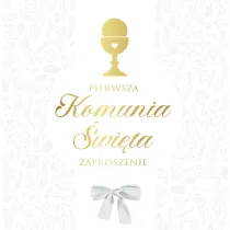 Kukartka Zaproszenie Komunia 5 szt.