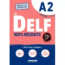 DELF A2 100% reussite podr�cznik + zawarto�� online Nowa formu�a 2021