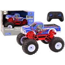 Auto Truck terenowe 2.4G R/C 1:12 niebieski LeanToys