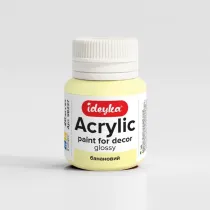 Ideyka Farba akrylowa Banan 20ml