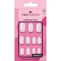 Top Choice Paznokcie sztuczne French 24 szt.