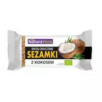 NaturaVena Sezamki z kokosem 27 g Bio