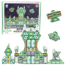 Klocki magnetyczne kosmos 108el
