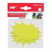 Mp Main Paper Etykiety cenowe fluorescencyjne ��te 100x65mm