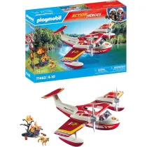 Action Heroes Playmobil Samolot stra�y po�arnej z funkcj� gaszenia po�aru 71463