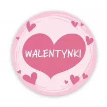 LearnHow Naklejki okoliczno�ciowe - Walentynki Serca 24 szt.