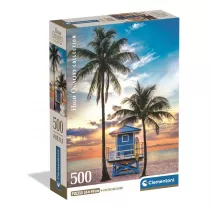 Puzzle 500 Miami Beach, Florida Clementoni