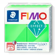 Staedtler Masa plastyczna termoutwardzalna Effect, neon zielony, 57g, kostka