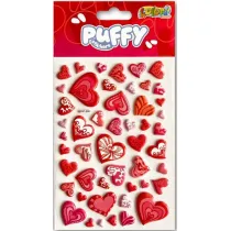 Penmate Naklejki puffy Hearts