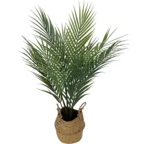 ProGarden Palma sztuczna w plecionym koszu 64 cm