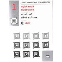 Dyktanda muzyczne + 2 p�yty CD. Cz�� 1
