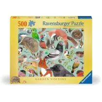 Puzzle 500 el. 2D Mieszka�cy ogrod�w Ravensburger