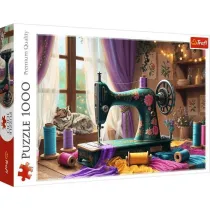 Puzzle 1000 el. Moja pracownia krawiecka Trefl